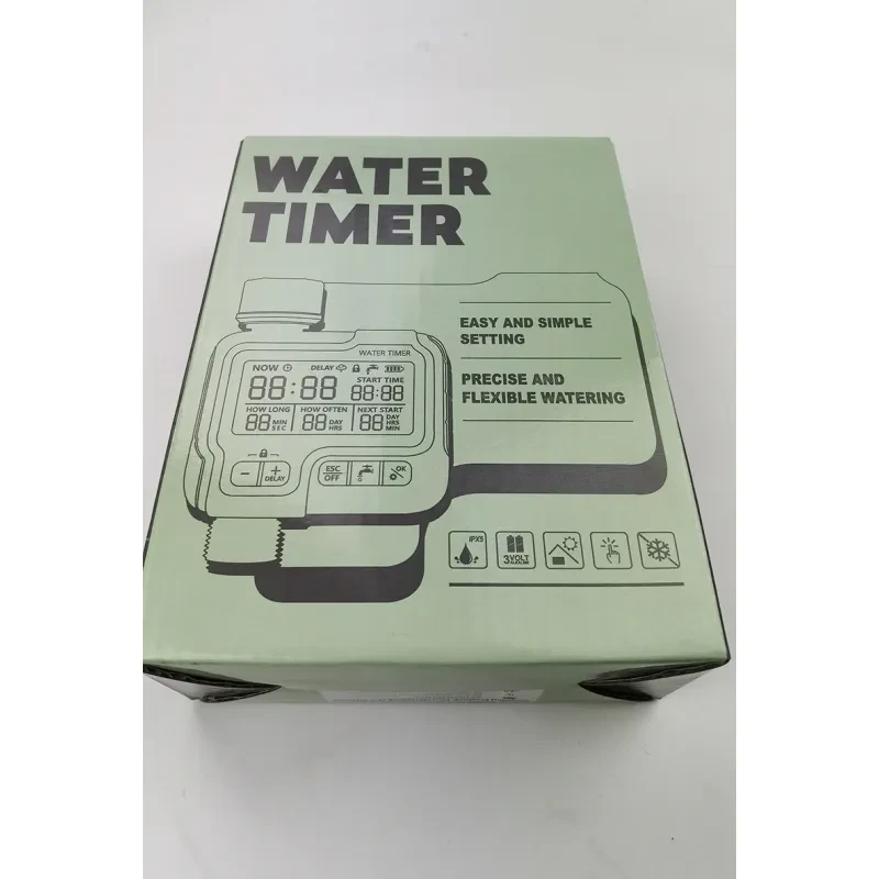 Mini Smart Automatic Watering Device – Large Screen Garden Irrigation Timer for Home & Balcony