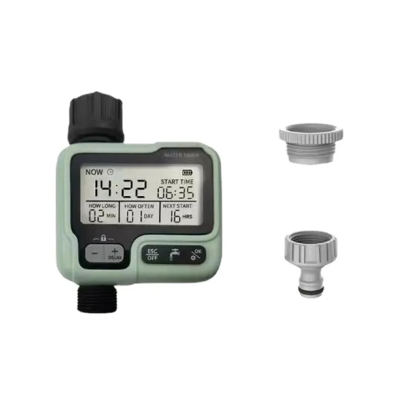Mini Smart Automatic Watering Device – Large Screen Garden Irrigation Timer for Home & Balcony