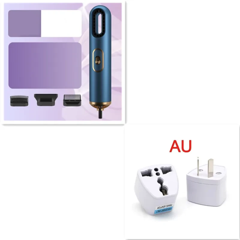 3-in-1 Hair Straightener – Dry & Wet Hot Air Brush with Constant Temperature Styling