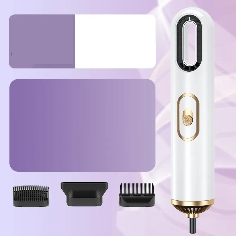3-in-1 Hair Straightener – Dry & Wet Hot Air Brush with Constant Temperature Styling