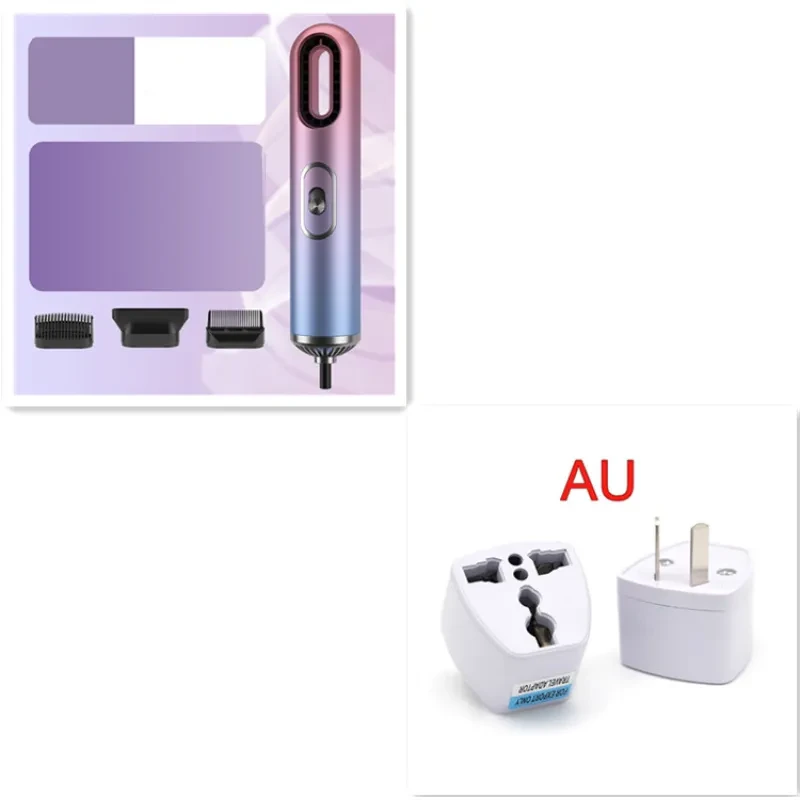 3-in-1 Hair Straightener – Dry & Wet Hot Air Brush with Constant Temperature Styling