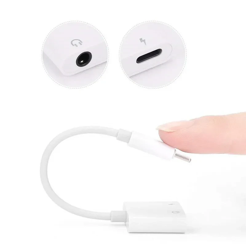 8X Headset Audio & Charging Adapter for Apple Mobile Phones