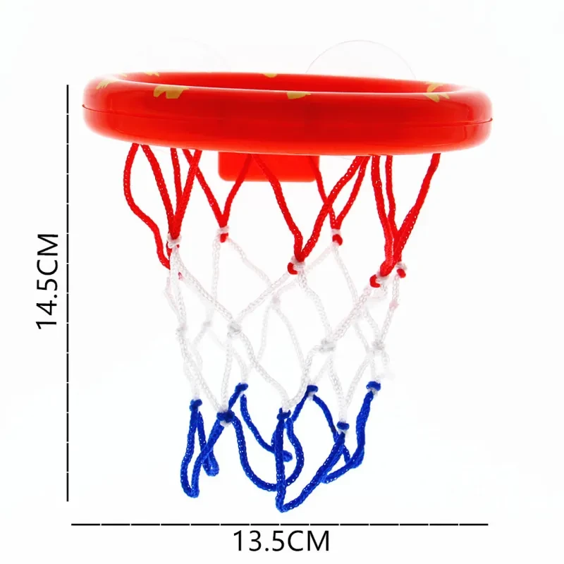 Bathroom Basketball Stand Bath Toy for Kids – Children's Water Shooting Game with 3 Balls