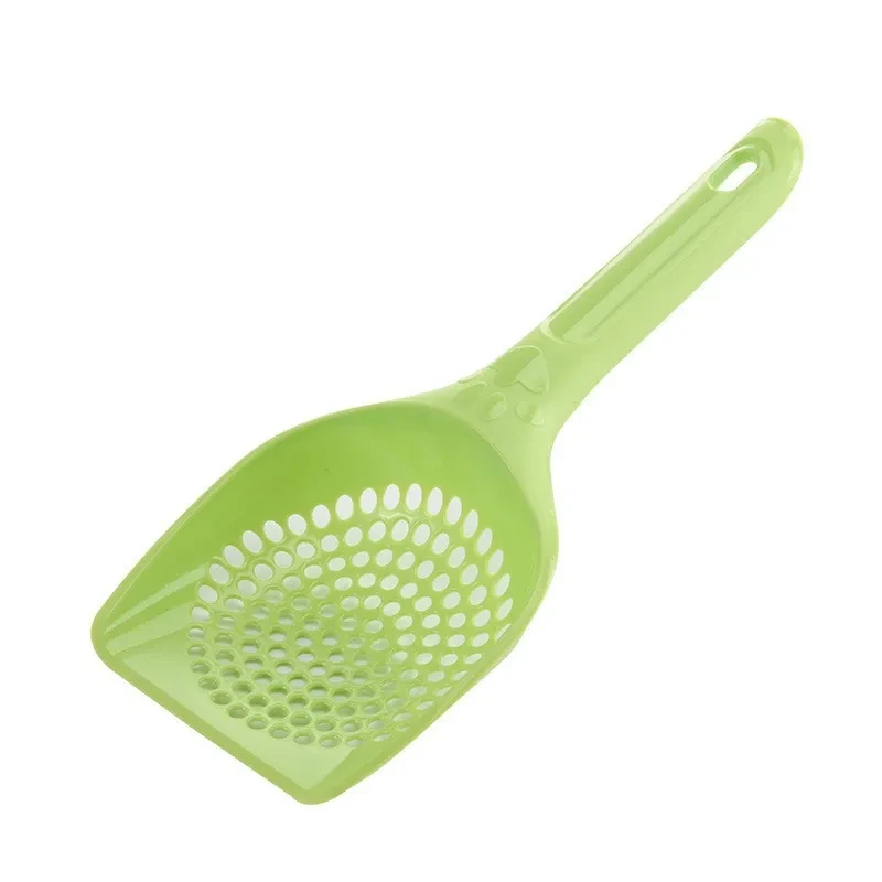 Fast Sifting Cat Litter Shovel – Wide Slot Plastic Scoop for Easy Cleaning