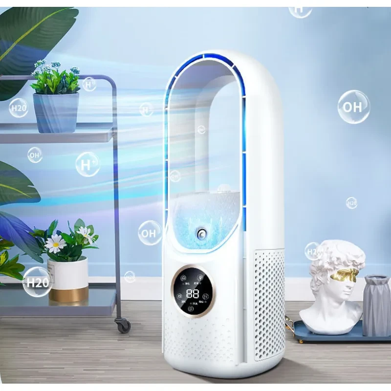 USB Water-Cooled Desktop Fan with Spray Function – 3-Speed Household Mini Cooling Fan