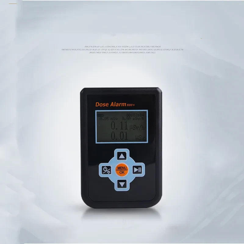 Geiger Tube Nuclear Radiation Detector – Portable X-Ray, Gamma, Beta Ray Monitor with Alarm