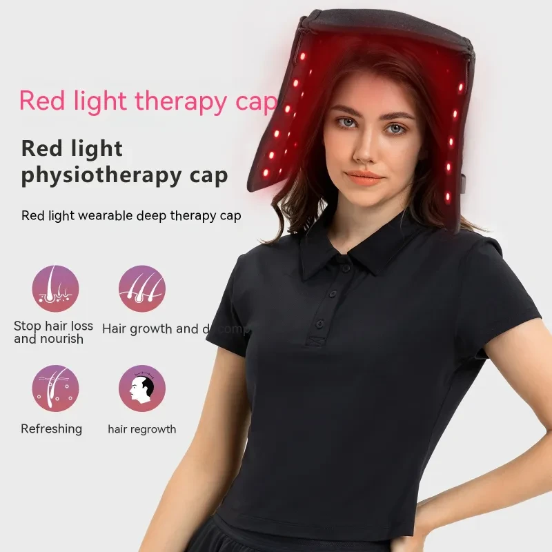 Red Light Hair Growth Cap – LED Physiotherapy Scalp Treatment Device for Hair Regrowth