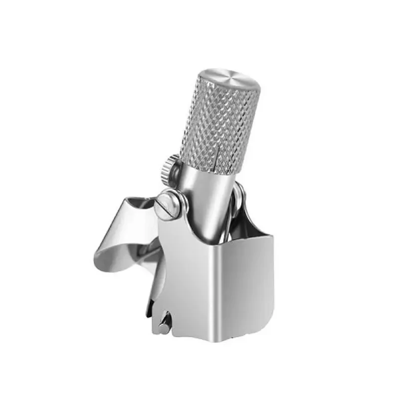 Dustproof Stainless Steel Nose Hair Trimmer – Manual, Washable & Anti-Fall Vibrissac Scissors