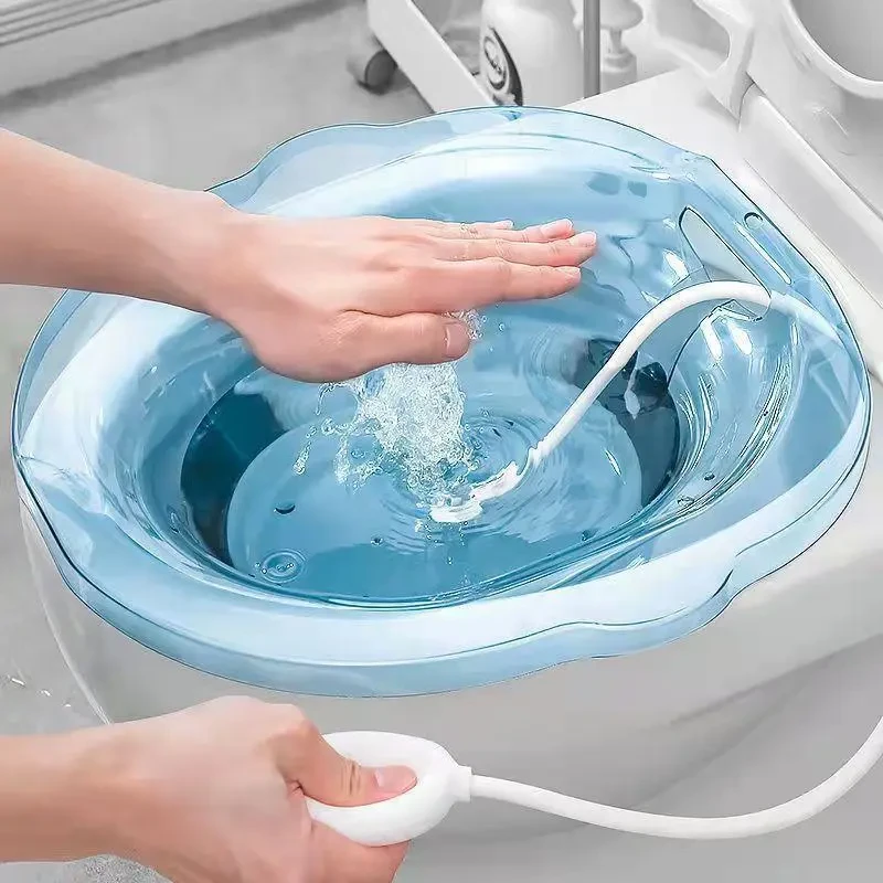 Transparent Portable Household Bidet – PET Butt-Lifting Wash Tool for Personal Hygiene