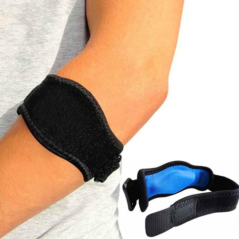 Compression Elbow Pads – Adjustable Sports & Fitness Arm Support for Tennis, Running, and Cycling