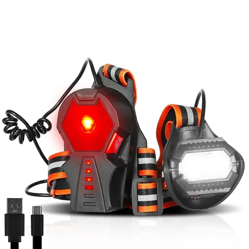 Rechargeable Chest Strap Night Running Light – 500 Lumen Waterproof Outdoor LED Lamp