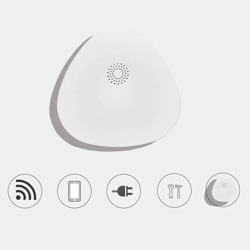 WiFi Infrared Door & Window Alarm System – Wireless Anti-Theft Home Security Kit with Remote Control