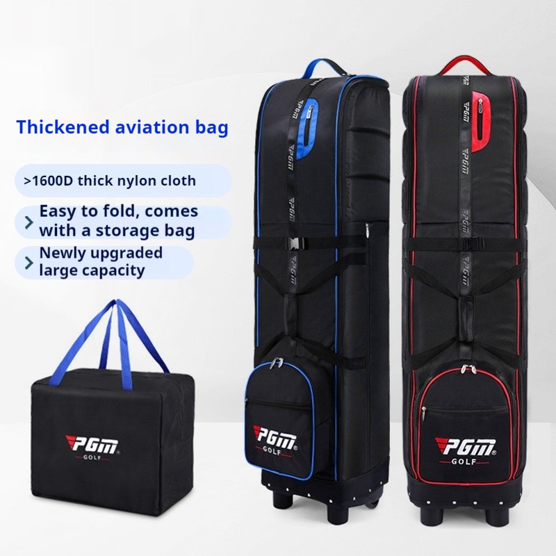 Thickened Nylon Golf Travel Bag with Password Lock | Aviation-Grade Golf Club Case for Secure Air Travel