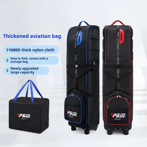 Thickened Nylon Golf Travel Bag with Password Lock | Aviation-Grade Golf Club Case for Secure Air Travel