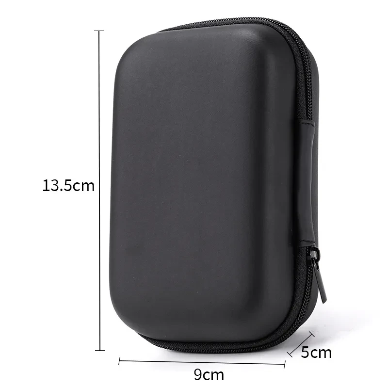 Compact Power Bank & Data Cable Storage Box | Portable Organizer Case