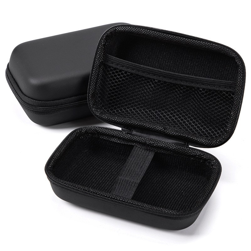 Compact Power Bank & Data Cable Storage Box | Portable Organizer Case