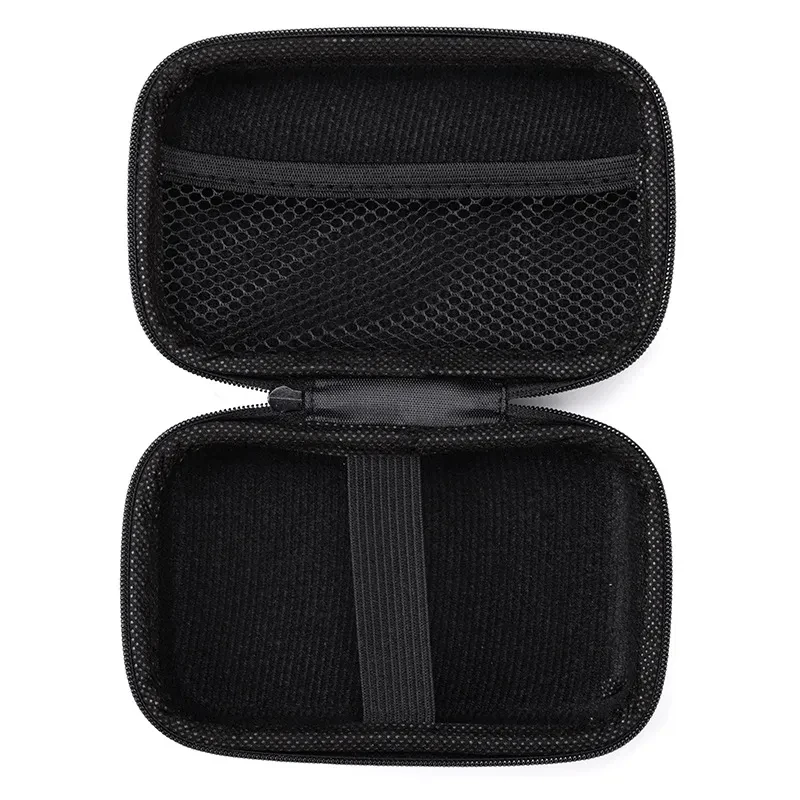 Compact Power Bank & Data Cable Storage Box | Portable Organizer Case