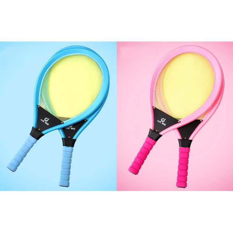 Kids' Tennis Racket Toy Set for Beginners | Lightweight Play Racket with 2 Balls