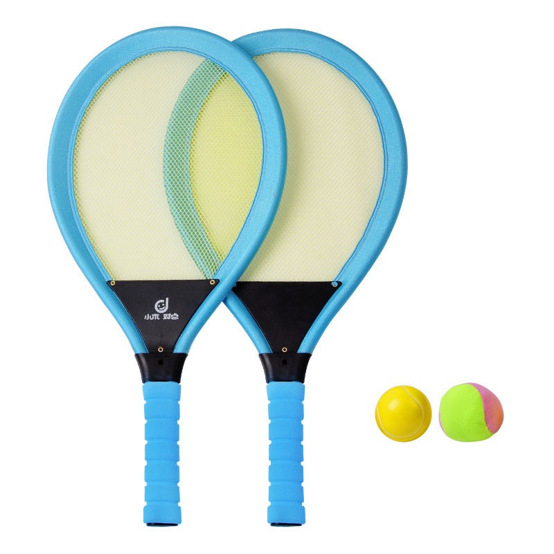 Kids' Tennis Racket Toy Set for Beginners | Lightweight Play Racket with 2 Balls