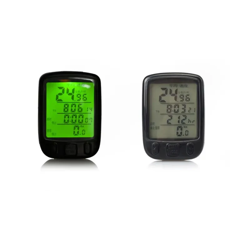Multifunctional Waterproof Bike Speedometer with Full-Screen LCD Display | Wireless Odometer with Backlight