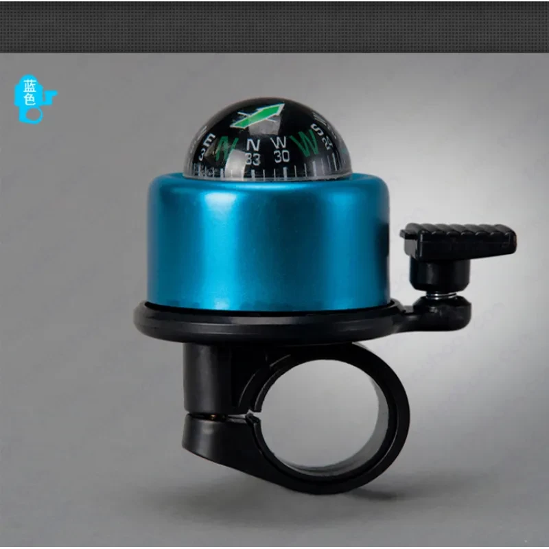 Bicycle Handlebar Compass Bell – Loud Bike Horn with Built-In Directional Compass
