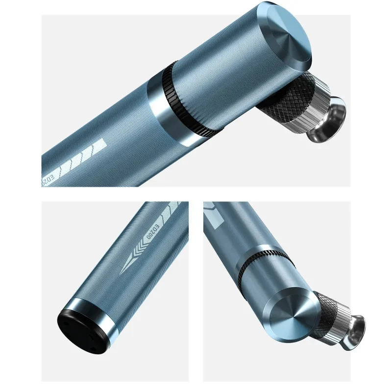 Portable Bicycle Tire Inflator – Mini Aluminum Alloy Bike Pump