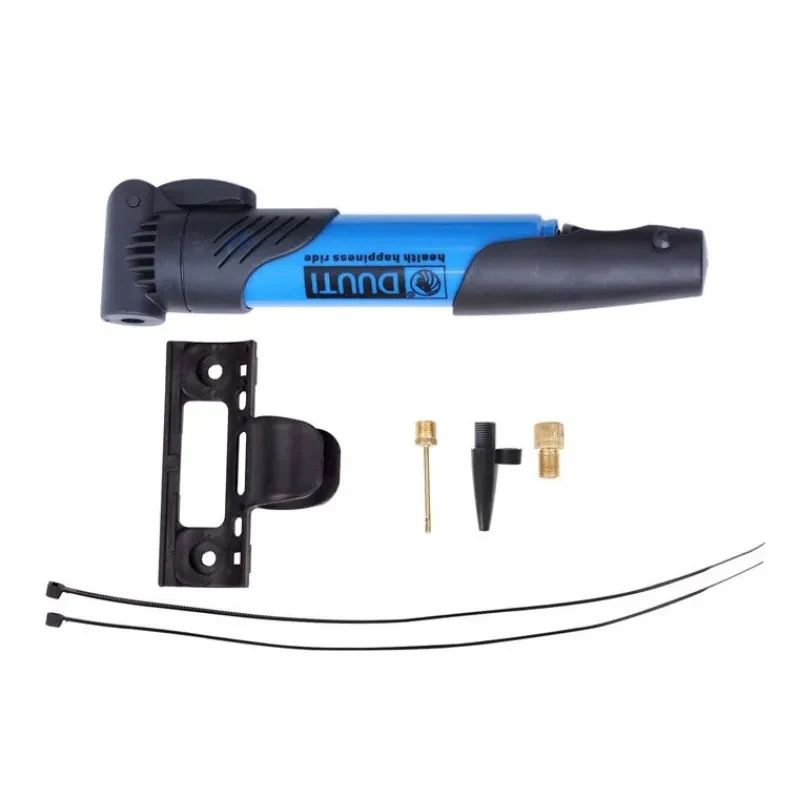 Portable Mini Air Blower for Bicycles – High-Pressure Telescopic Micro Pump | Compact Double Jet Hand Pump with Bottle Mount