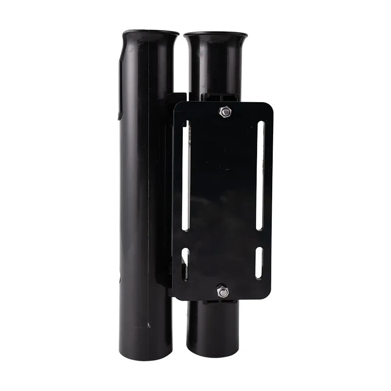 Motorcycle & Electric Bicycle Fishing Rod Rack – Double-Layer Plastic Clamp Holder