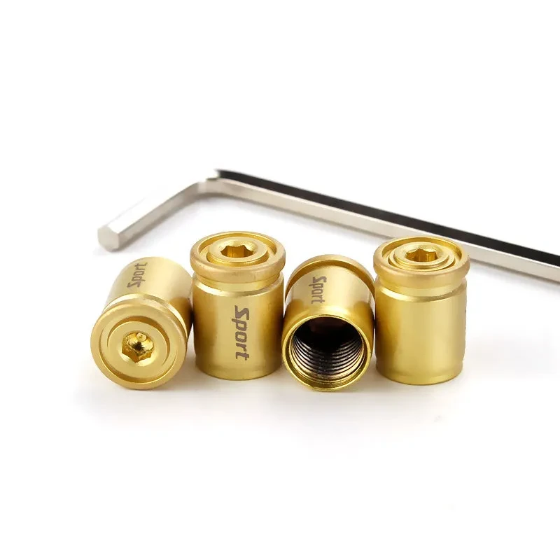 Creative Anti-Theft Tire Valve Caps – Stainless Steel Universal Air Dust Covers