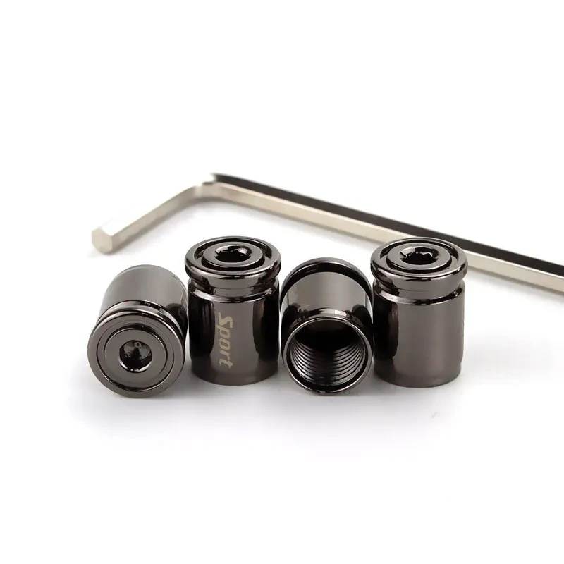 Creative Anti-Theft Tire Valve Caps – Stainless Steel Universal Air Dust Covers