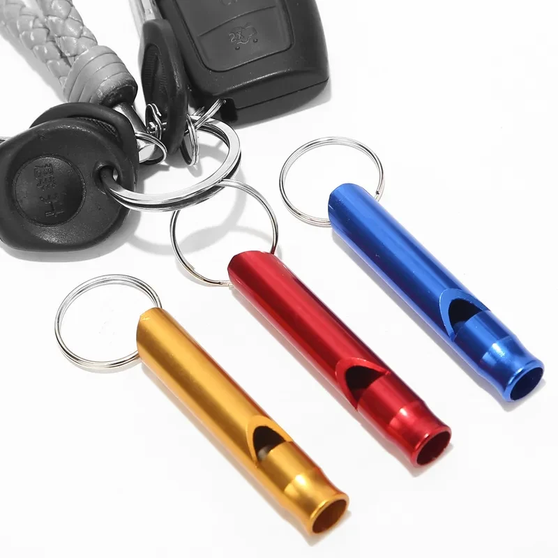 Aluminum Survival Whistle – Loud Emergency Signal Whistle for Hiking, Camping, Outdoor Safety & Rescue