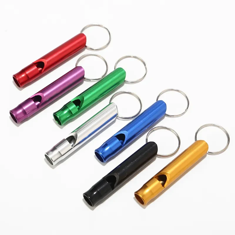 Aluminum Survival Whistle – Loud Emergency Signal Whistle for Hiking, Camping, Outdoor Safety & Rescue