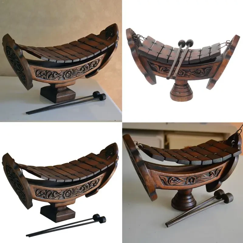 Hand Xylophone Musical Instrument – Wooden Decorative Percussion Toy