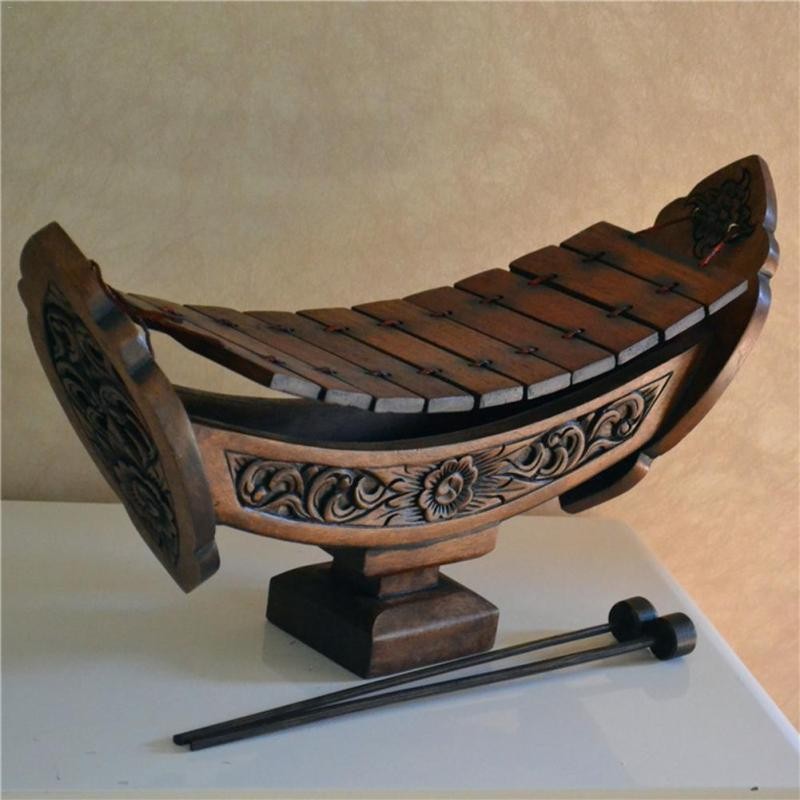 Hand Xylophone Musical Instrument – Wooden Decorative Percussion Toy