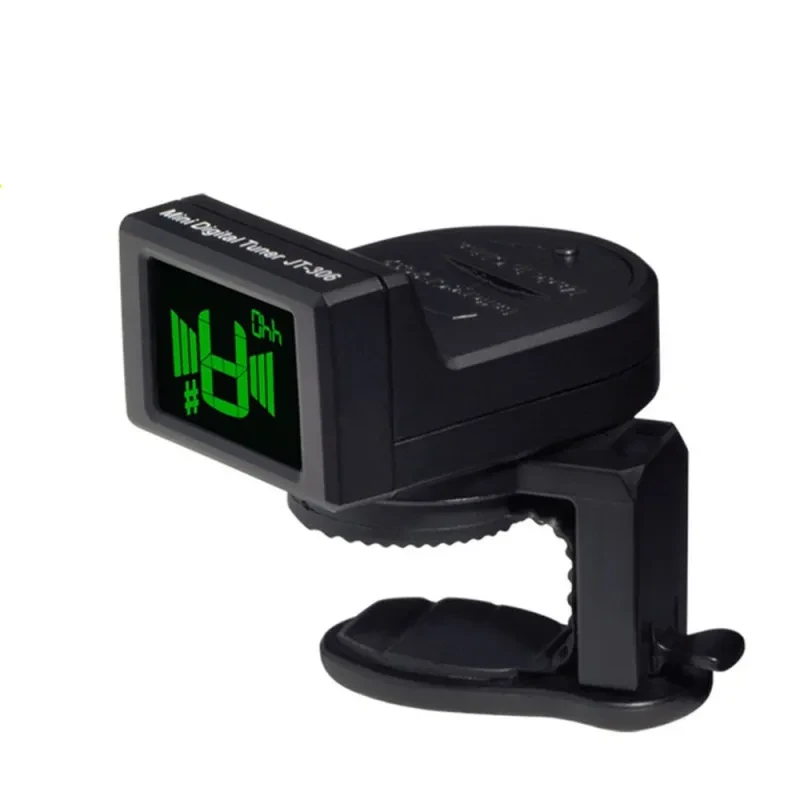 Universal Mini Clip-On Tuner for Guitar, Ukulele & Violin – Electronic Tuning Device