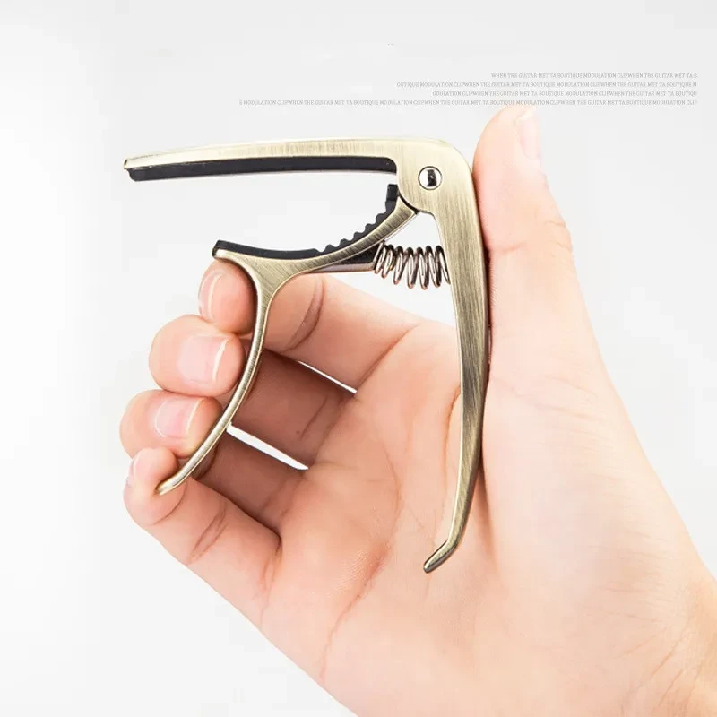 Folk Acoustic Guitar Capo β Quick Change Zinc Alloy Clamp