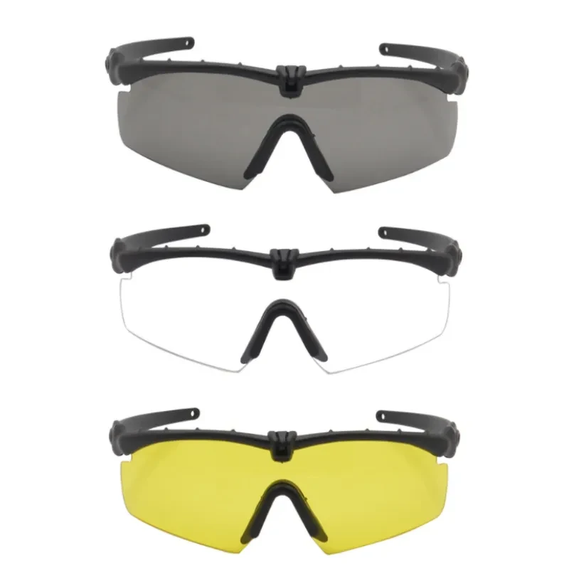 RTS Shooting Glasses – Night Vision Tactical Sunglasses for Men, Anti-UV & Dust Protection
