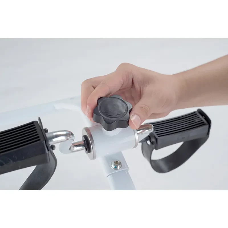 Portable Pedal Exerciser - Mini Foldable Leg Fitness Bike for Indoor Rehab & Workout