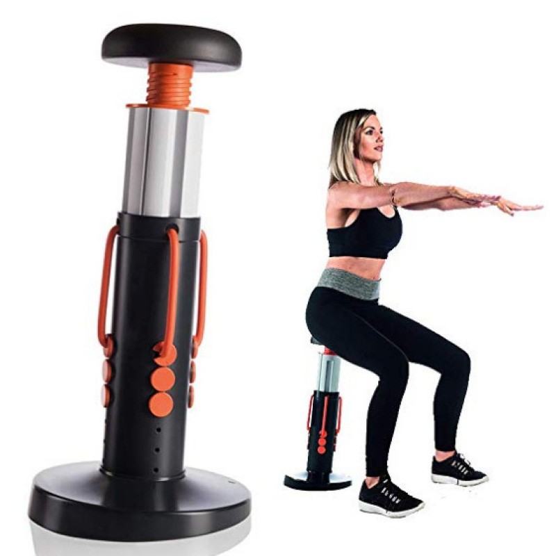 Magic Fitness Exercise Hip Trainer - Adjustable Squat Assistant for Lower Body & Core Workout