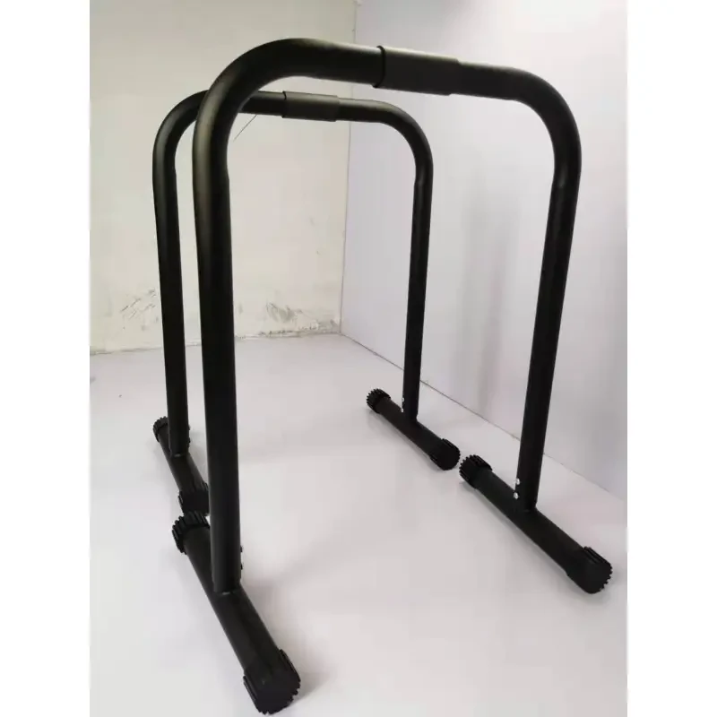 Gym Movable Single Parallel Bars - Steel Dip Station for Upper Body & Core Training