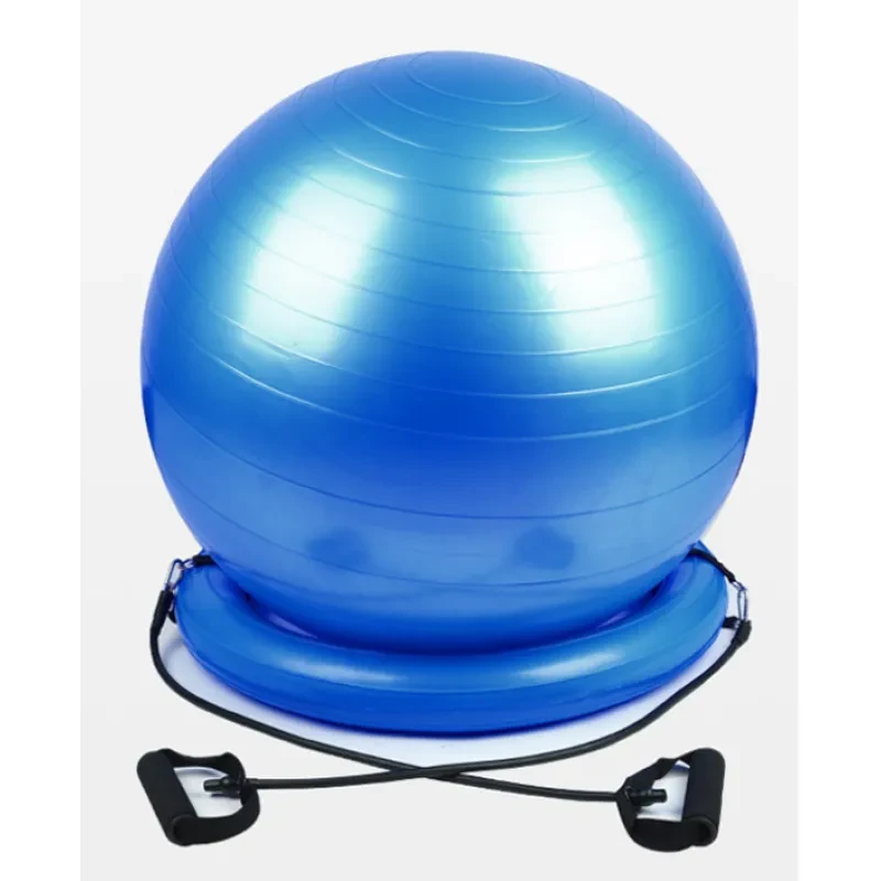 Explosion-Proof Yoga Ball Fixed Base – With Dual Handles for Stability & Core Balance