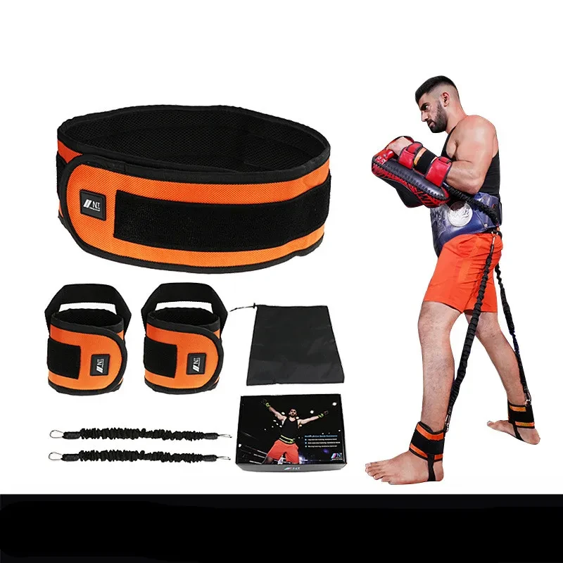 Leg Squat Boxing Combat Training Resistance Bands – Agility & Strength Workout Equipment