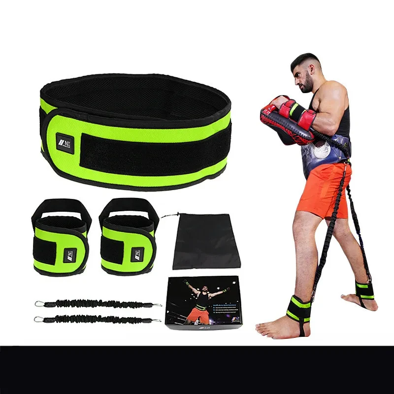 Leg Squat Boxing Combat Training Resistance Bands – Agility & Strength Workout Equipment