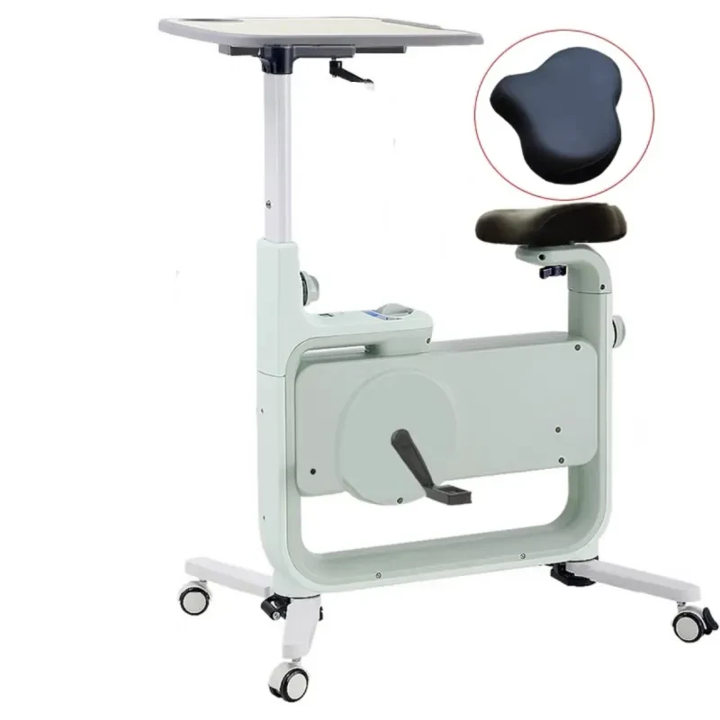 Compact Magnetic Desk Exercise Bike – Silent Upright Home & Office Fitness Cycle