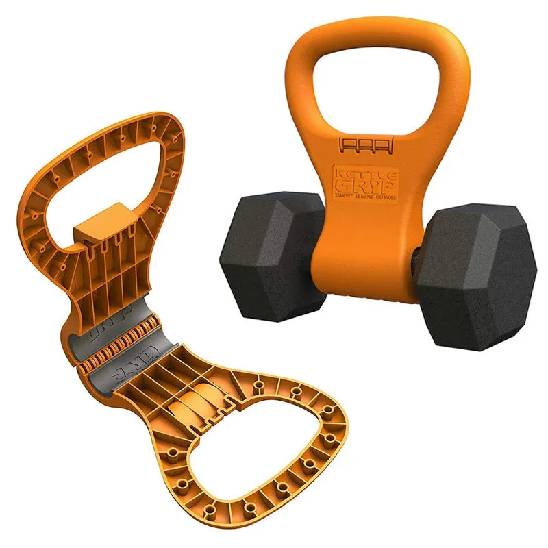 Kettlebell Adjustable Handle – Dumbbell to Kettlebell Converter Clip for Power Training