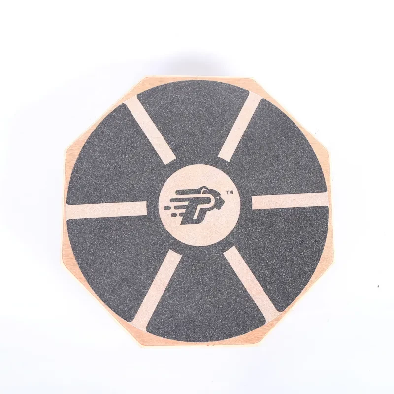 Wooden Octagonal Balance Trainer Board – Twist Fitness Tool