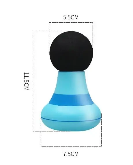 Mini Fascia Massage Gun – Portable Deep Tissue Muscle Relaxer for Neck, Back & Body Recovery
