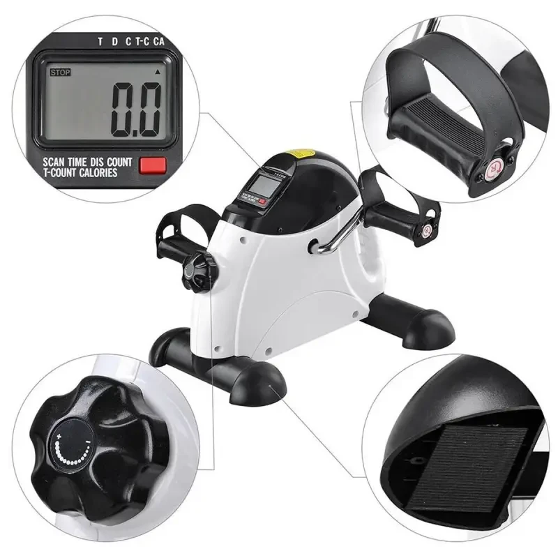 Mini Stepper Exercise Machine – Compact Office Bicycle for Leg Rehabilitation & Fitness Training