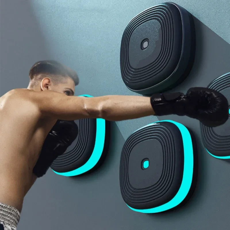 Home Smart Split Bluetooth Music Boxing Target – Interactive Wall-Mounted Reflex Trainer