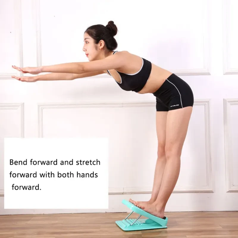 Portable Home Fitness Standing Incline Board – Adjustable Achilles Calf Stretcher for Indoor & Outdoor Use